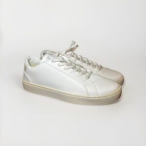 Thousand Fell Men's Lace Up Sneakers White Size 10.5